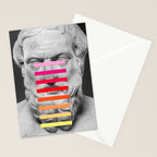 Sculpture With A Spectrum 2 Stationery Card Gallery Image 2