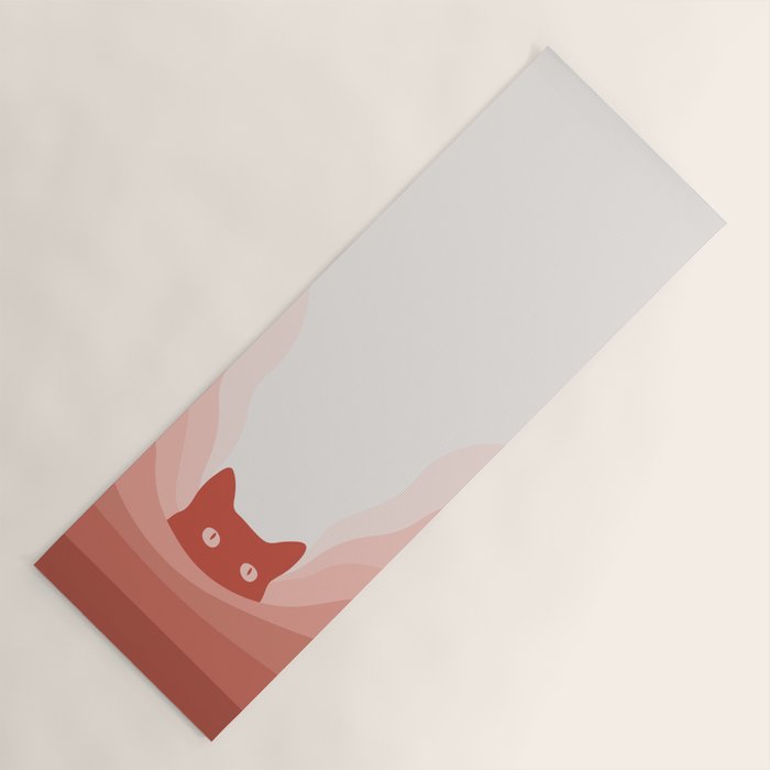 Cat Landscape 78 Yoga Mat Gallery Image 1