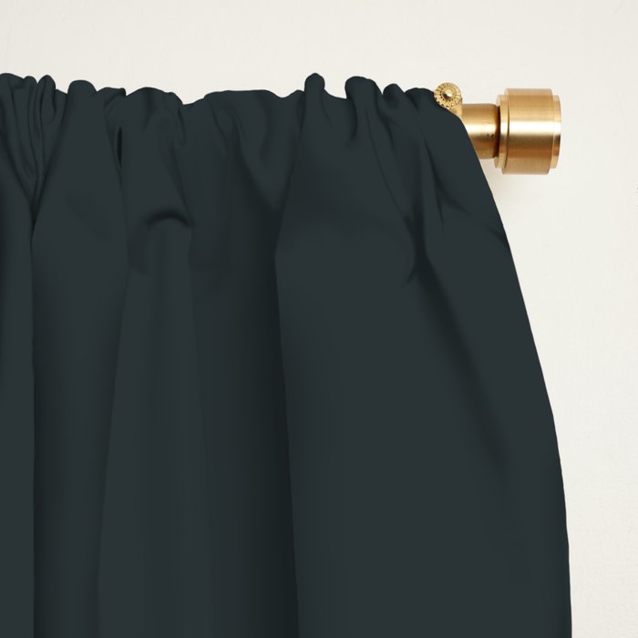 Minimalist Daisy Flowers 2 Window Curtain Gallery Image 2