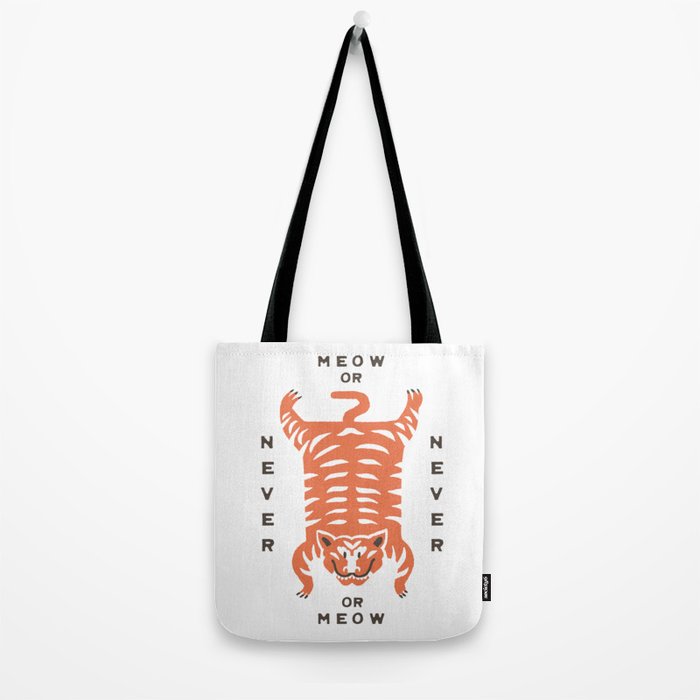 Tiger Meow or Never Tote Bag Gallery Image 2