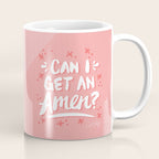Can I Get An Amen? - Blush Pink Palette Coffee Mug Gallery Image 1