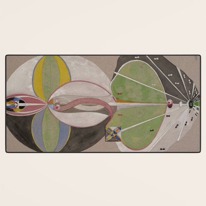 Hilma af Klint The Tree Of Knowledge No . 5 ,A ( 1915) Desk Mat Gallery Image 3