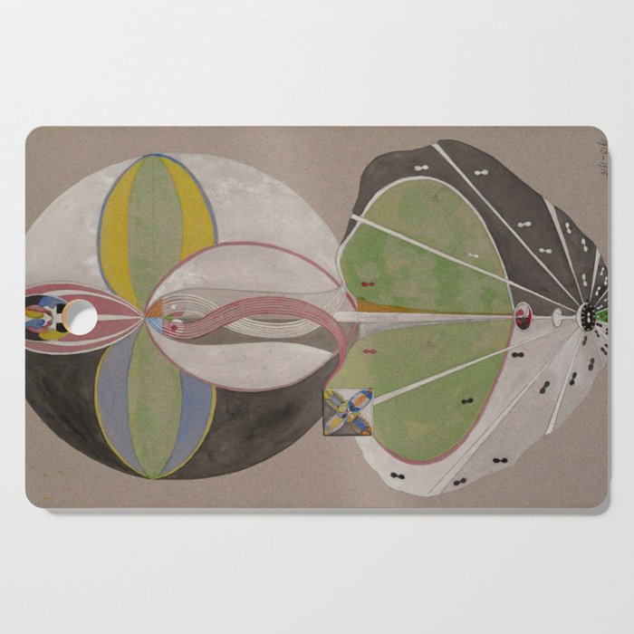 Hilma af Klint The Tree Of Knowledge No . 5 ,A ( 1915) Cutting Board Gallery Image 1