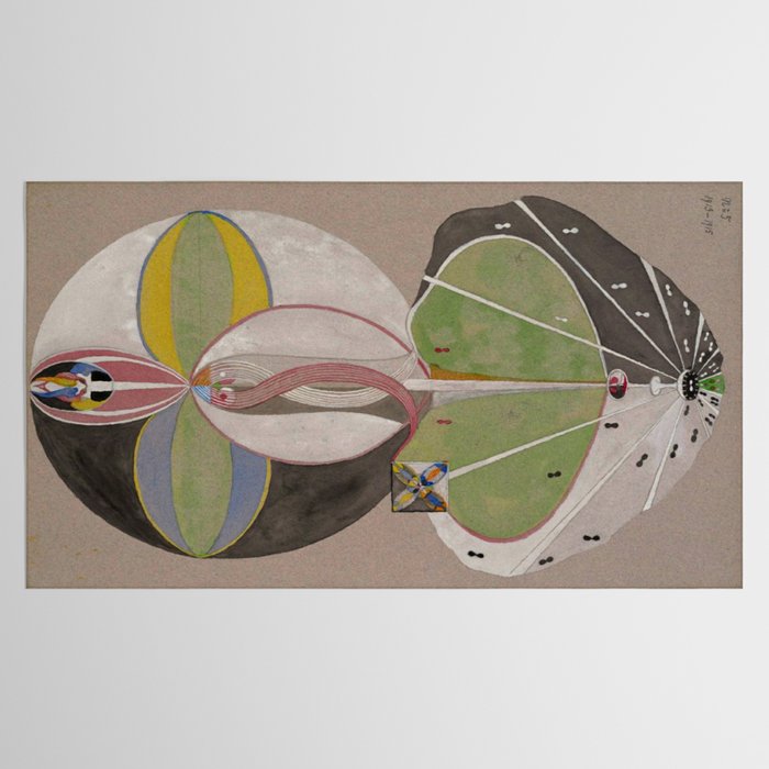 Hilma af Klint The Tree Of Knowledge No . 5 ,A ( 1915) Tablecloth Gallery Image 2