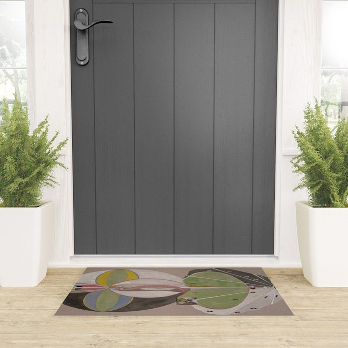 Hilma af Klint The Tree Of Knowledge No . 5 ,A ( 1915) Welcome Mat Gallery Image 3