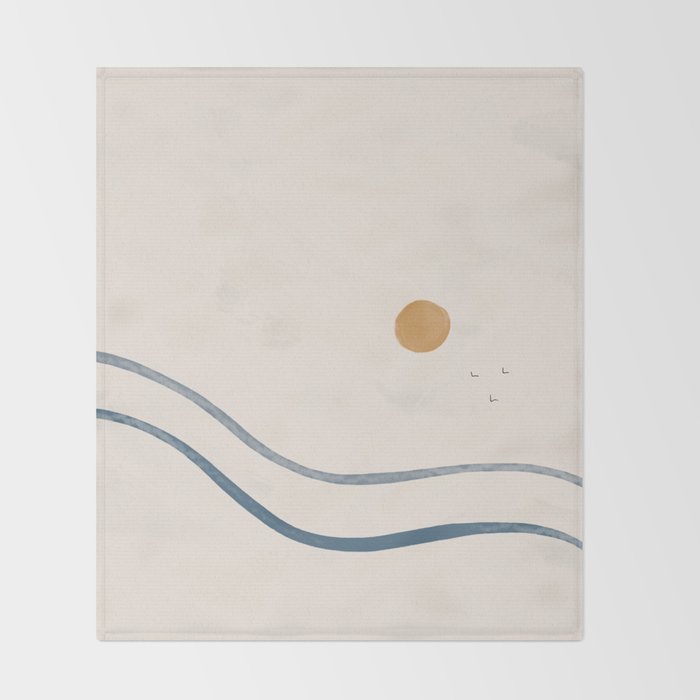 Highway to Sunrise Throw Blanket Gallery Image 2