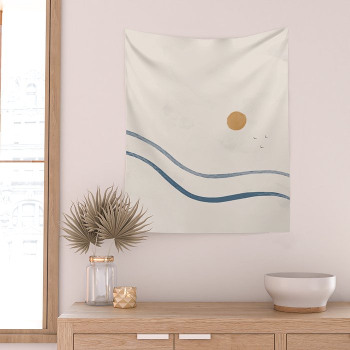 Highway to Sunrise Wall Tapestry Gallery Image 2