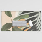 Sunset Flora 03 Desk Mat Gallery Image 1