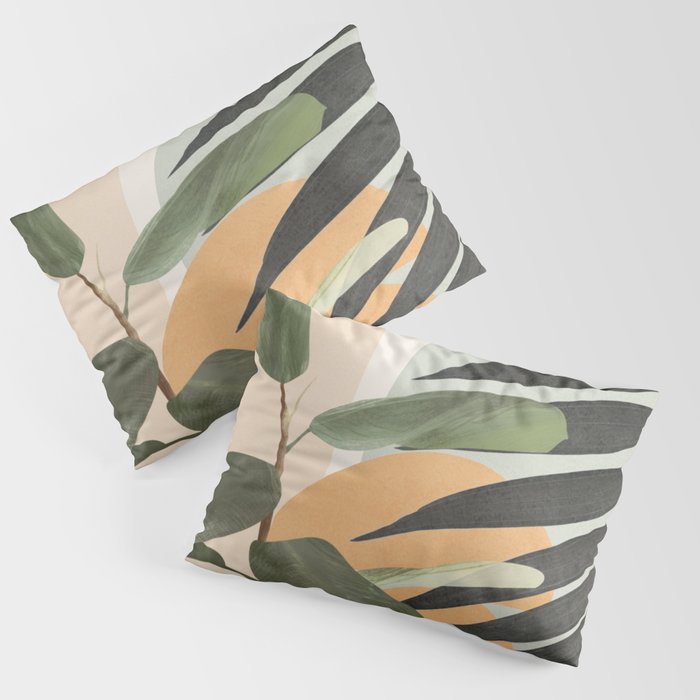 Sunset Flora 03 Pillow Sham Gallery Image 3