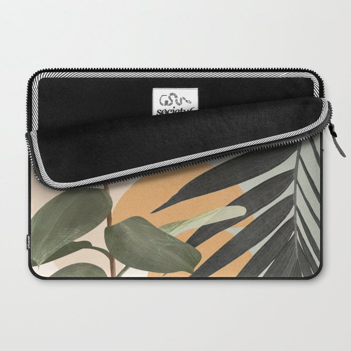 Sunset Flora 03 Laptop Sleeve Gallery Image 2