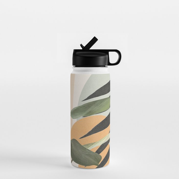 Sunset Flora 03 Water Bottle Gallery Image 1