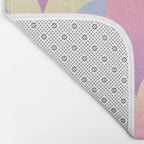 Blurred holographic gate Bath Mat Gallery Image 2