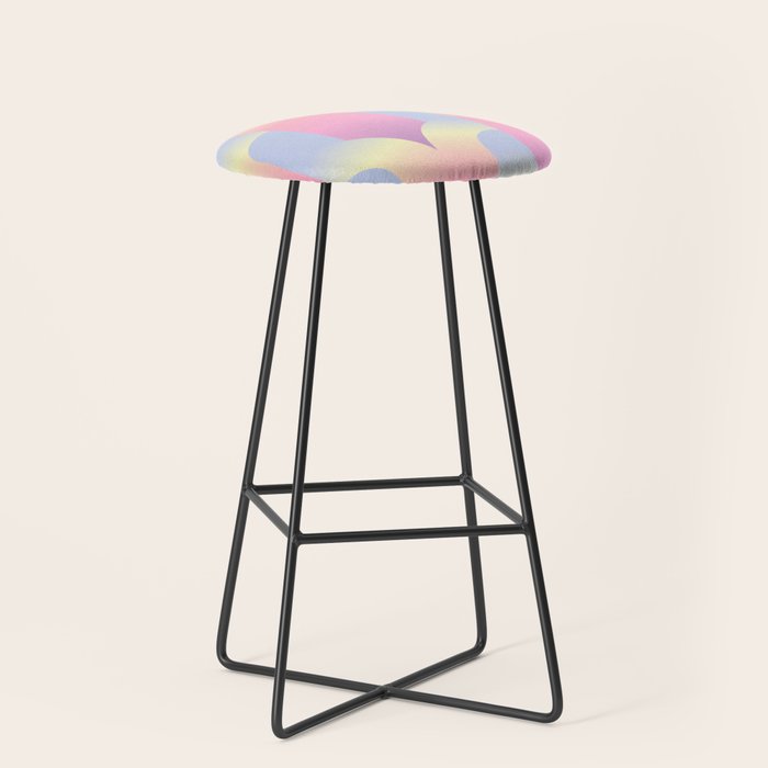 Blurred holographic gate Stool Gallery Image 1