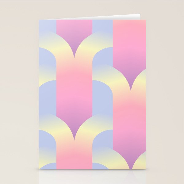 Blurred holographic gate Stationery Card Gallery Image 2