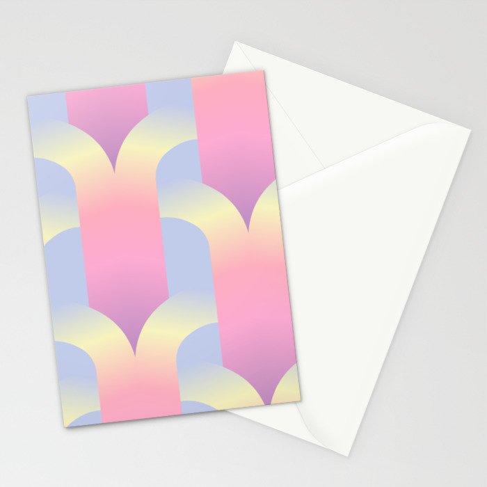 Blurred holographic gate Stationery Card Gallery Image 2