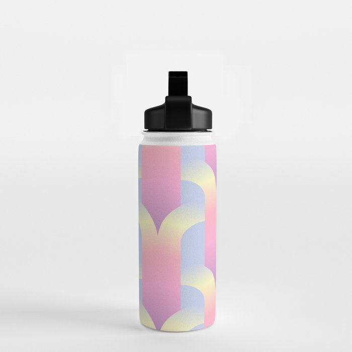 Blurred holographic gate Water Bottle Gallery Image 2