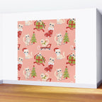 Cute Christmas Cats Wall Mural Gallery Image 2