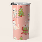 Cute Christmas Cats Travel Mug Gallery Image 3