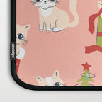 Cute Christmas Cats Laptop Sleeve Gallery Image 3
