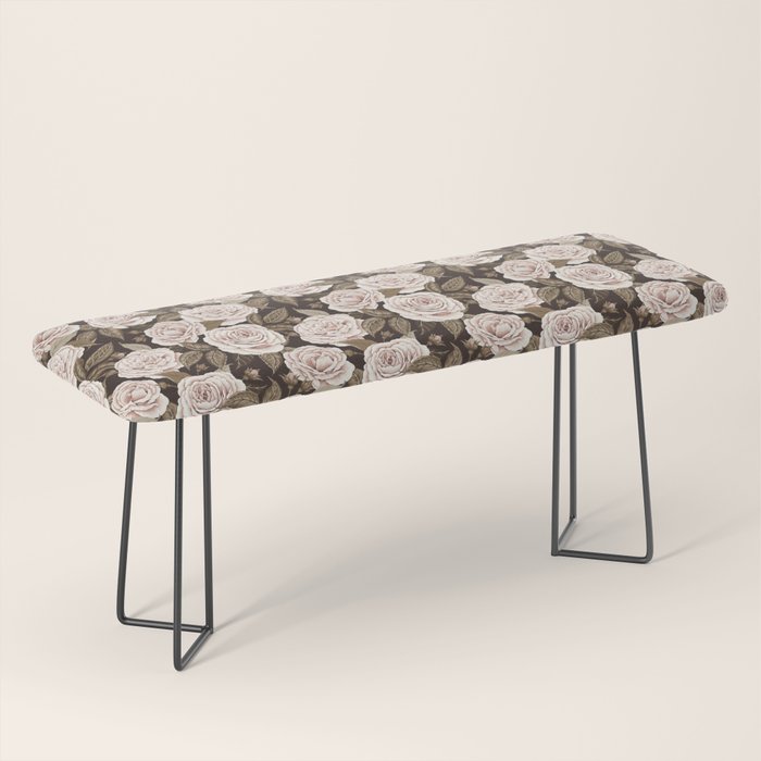 A Realm Of Roses - Dark Academia Pink Bench Gallery Image 1