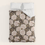 A Realm Of Roses - Dark Academia Pink Duvet Cover Gallery Image 6