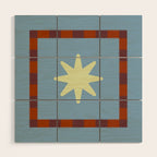 Vibrant Star II Wood Wall Art Gallery Image 1