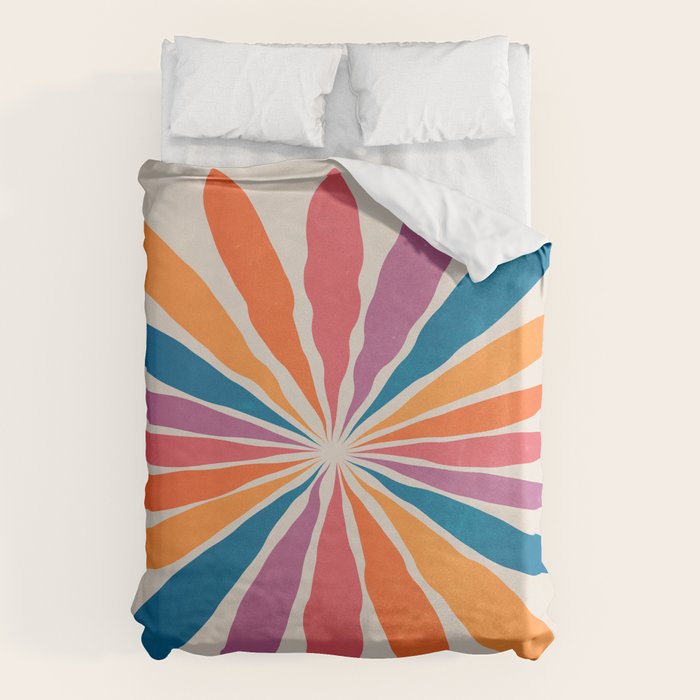 Vintage California Sun: Star Leaf Matisse Edition Duvet Cover Gallery Image 6