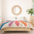 Vintage California Sun: Star Leaf Matisse Edition Duvet Cover Gallery Image 3