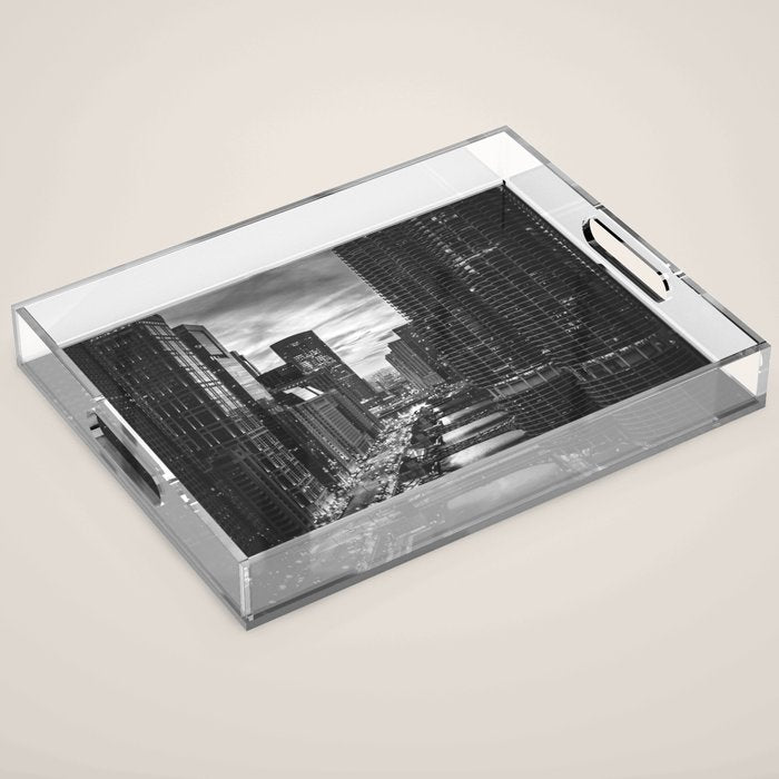 Chicago Skyline Acrylic Tray Gallery Image 1