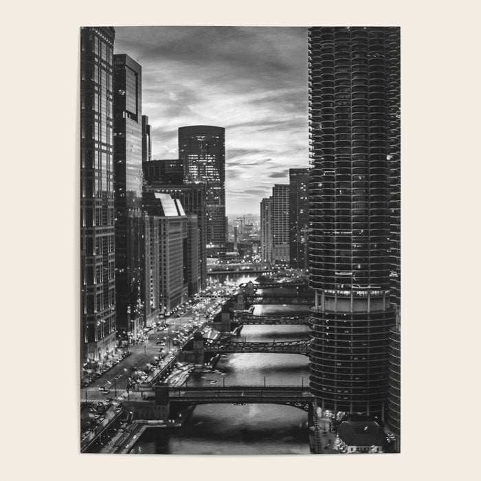 Chicago Skyline Poster Gallery Image 4
