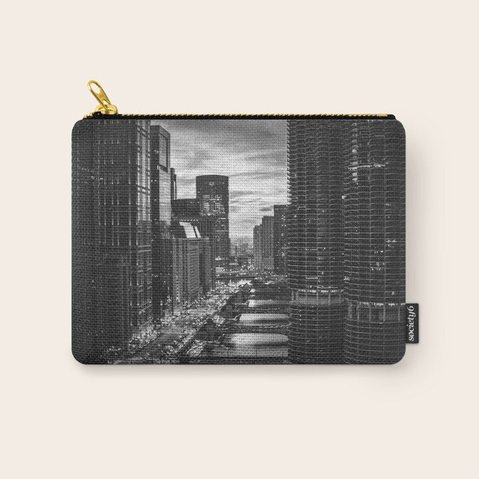 Chicago Skyline Carry All Pouch Gallery Image 1