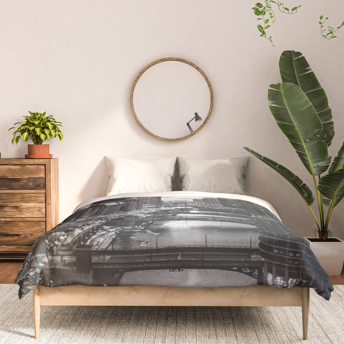 Chicago Skyline Comforter Gallery Image 3