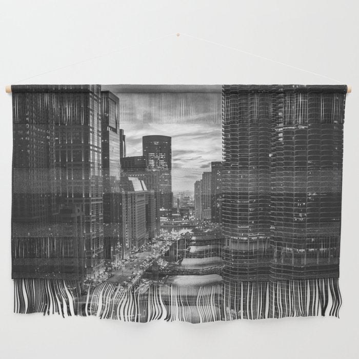 Chicago Skyline Wall Hanging Gallery Image 1