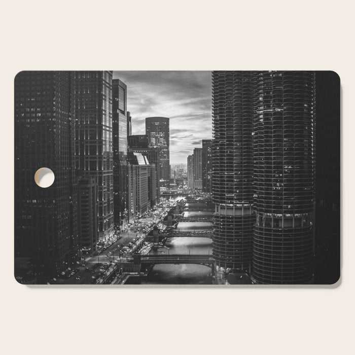 Chicago Skyline Cutting Board Gallery Image 1