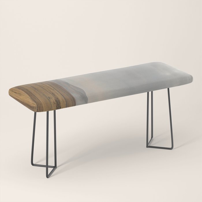 Cloudy Countryside Bench Gallery Image 1