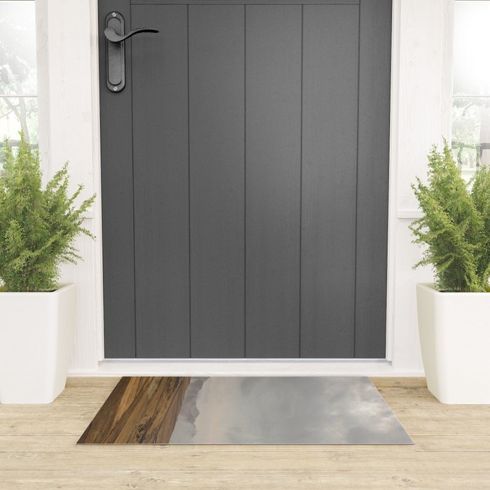Cloudy Countryside Welcome Mat Gallery Image 3