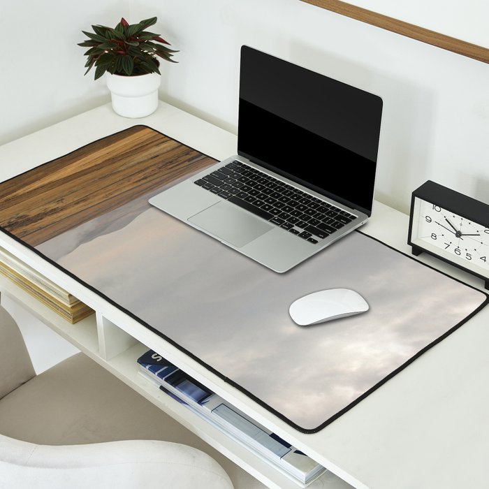 Cloudy Countryside Desk Mat Gallery Image 2