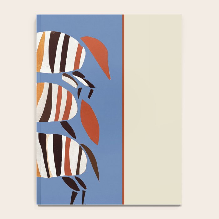 Striped Running Horses Notebook Gallery Image 4