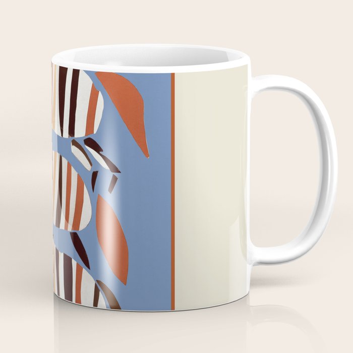Striped Running Horses Coffee Mug Gallery Image 1