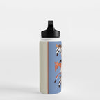 Striped Running Horses Water Bottle Gallery Image 3