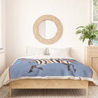 Striped Running Horses Duvet Cover Gallery Image 3