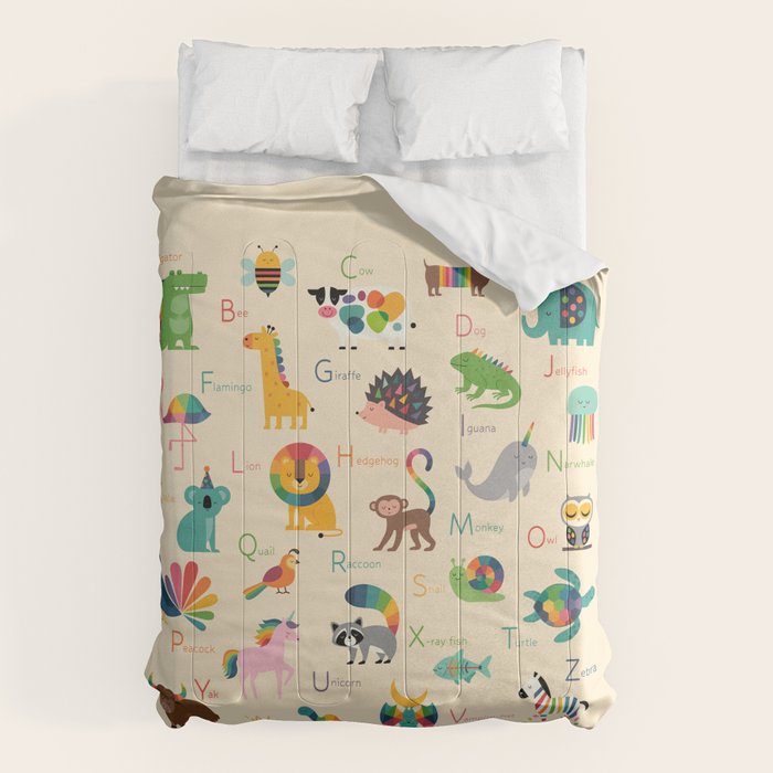 Rainbow Zoo Comforter Gallery Image 6