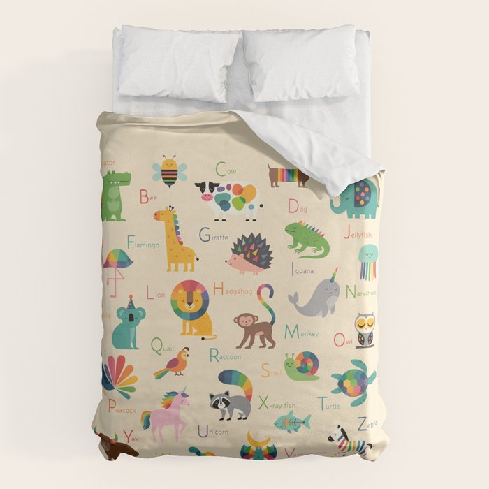 Rainbow Zoo Duvet Cover Gallery Image 6