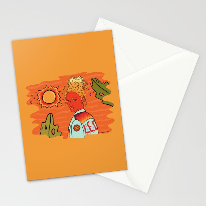 Leo Stationery Card Gallery Image 2