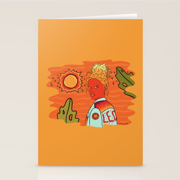 Leo Stationery Card Gallery Image 1