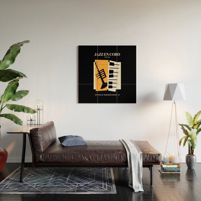 Jazz | Bauhaus II Wood Wall Art Gallery Image 2