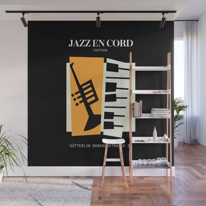 Jazz | Bauhaus II Wall Mural Gallery Image 1