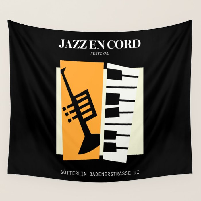 Jazz | Bauhaus II Wall Tapestry Gallery Image 4