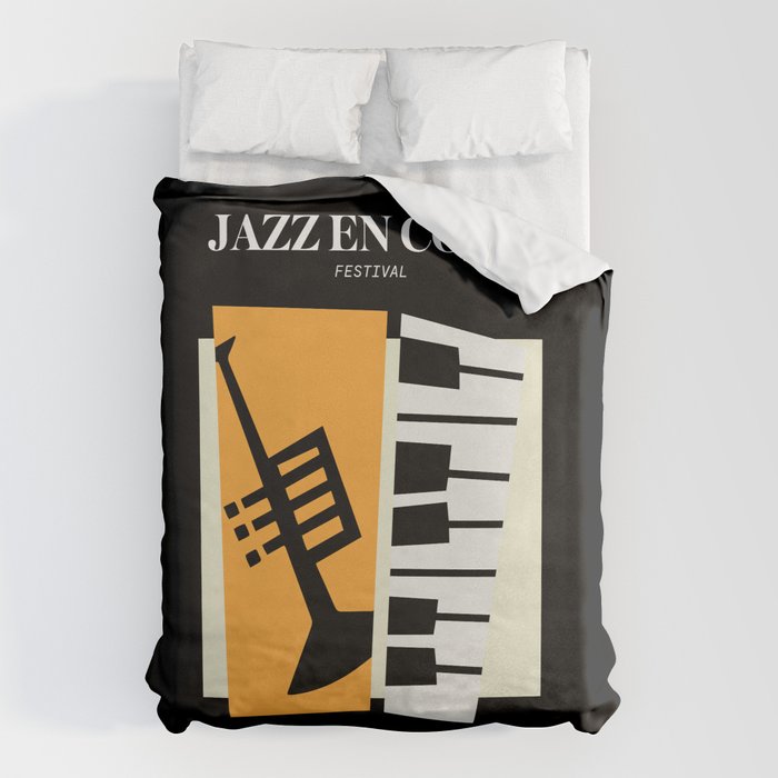 Jazz | Bauhaus II Duvet Cover Gallery Image 1