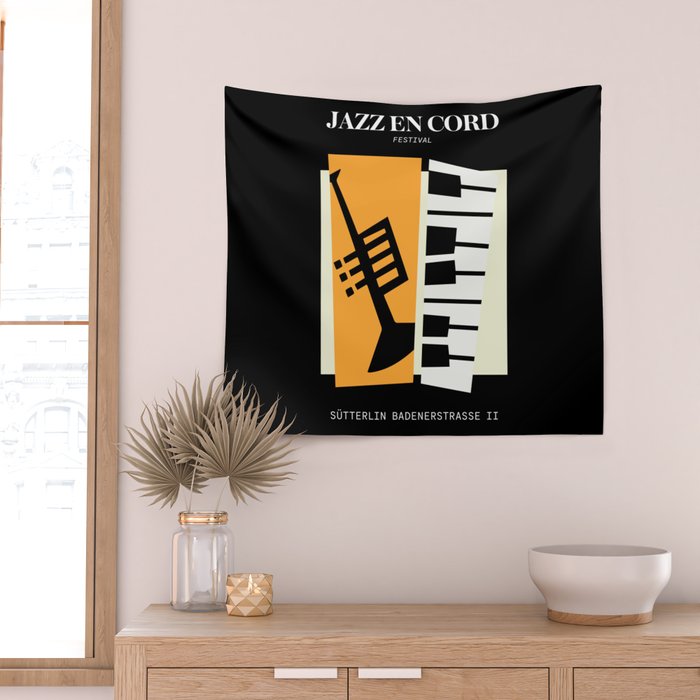 Jazz | Bauhaus II Wall Tapestry Gallery Image 2